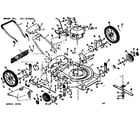 Craftsman 131973600 mower deck diagram
