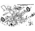 Craftsman 131973612 mower deck diagram