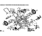 Craftsman 131973613 mower deck diagram