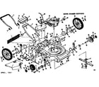 Craftsman 131973650 mower deck diagram