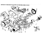 Craftsman 131973651 mower deck diagram