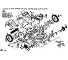 Craftsman 131973660 mower deck diagram