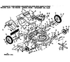 Craftsman 131973661 mower deck diagram