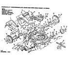 Craftsman 131973662 mower deck diagram