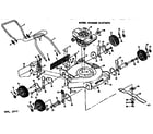 Craftsman 131973870 mower deck diagram