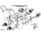 Craftsman 131973871 mower deck diagram
