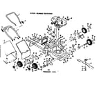 Craftsman 131973930 mower deck diagram