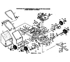 Craftsman 131973932 mower deck diagram