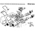 Craftsman 131973940 mower deck diagram