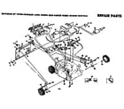 Craftsman 131973940 handle assembly diagram