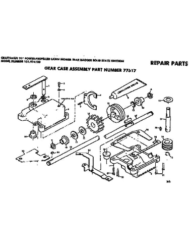 Gear case assembly