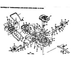 Craftsman 131974300 mower deck diagram