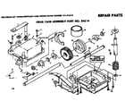 Craftsman 131974313 gear case asm diagram