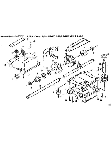 Gear case assembly