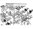 Craftsman 131975701 mower deck diagram