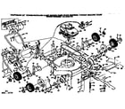 Craftsman 131975710 mower deck diagram