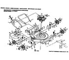 Craftsman 131978001 mower deck diagram