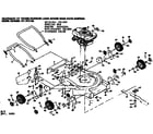 Craftsman 131978100 mower deck diagram