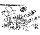 Craftsman 131978101 mower deck diagram