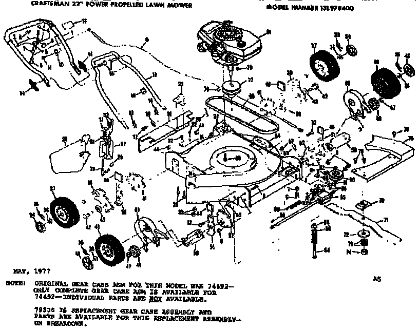 MOWER DECK