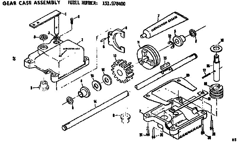 GEAR CASE ASSEMBLY