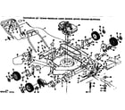 Craftsman 131978403 mower deck diagram
