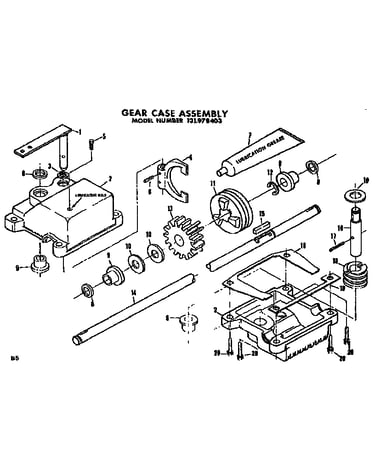 Gear case assembly