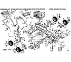Craftsman 131978410 mower deck diagram