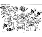 Craftsman 131978411 mower deck diagram