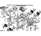 Craftsman 131978412 mower deck diagram