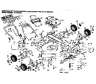 Craftsman 131978413 mower deck diagram