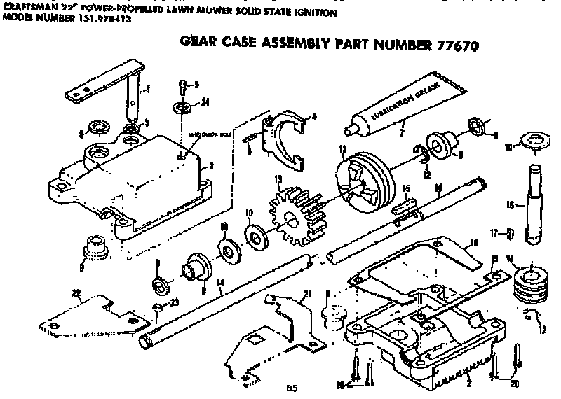 GEAR CASE ASSEMBLY