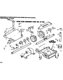 Gear case assembly no 81106
