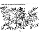 Craftsman 131978611 mower deck diagram