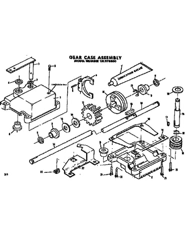 Gear case assembly