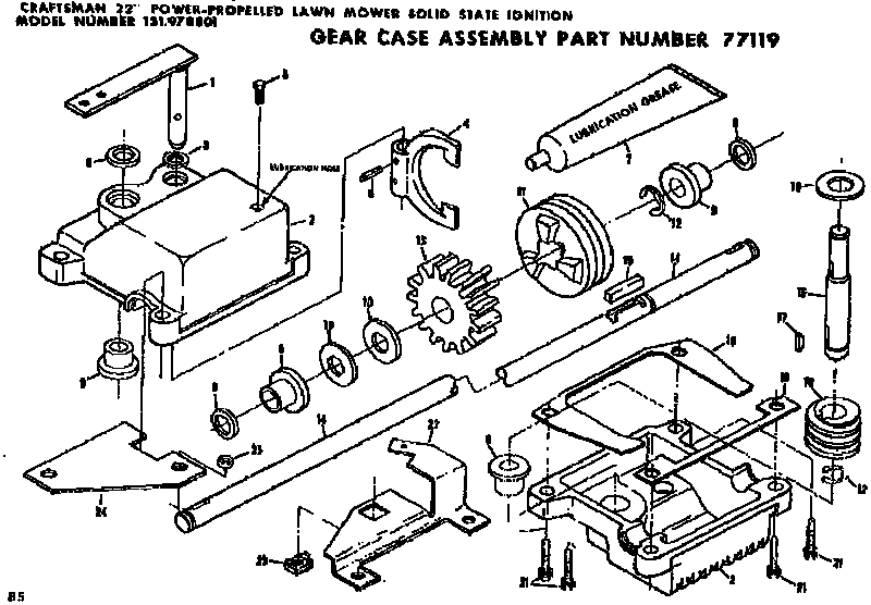 GEAR CASE ASSY