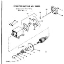 Craftsman 143276462 starter motor 33605 (71/143) diagram