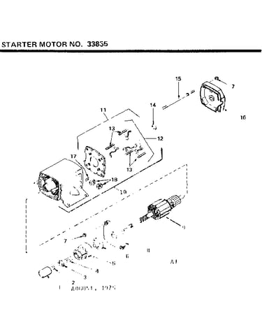 Starter motor