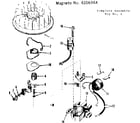 Magneto 610694A magneto diagram