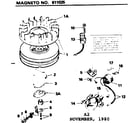 Magneto 611025 magneto diagram