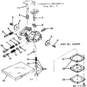 Craftsman 143651012 carburetor diagram