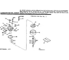 Craftsman 143687042 replacement parts diagram
