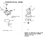 Tractor Accessories 631851 carburetor diagram