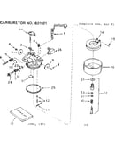 Carburetor 631921 (71/143)