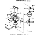 Craftsman 143670072 replacement parts diagram
