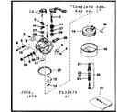 Craftsman 143706072 replacement parts diagram