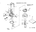 Craftsman 143631980 replacement parts diagram