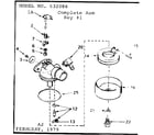 Craftsman 143304032 replacement parts diagram