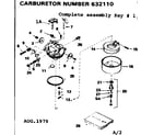 Tractor Accessories 632110 replacement parts diagram