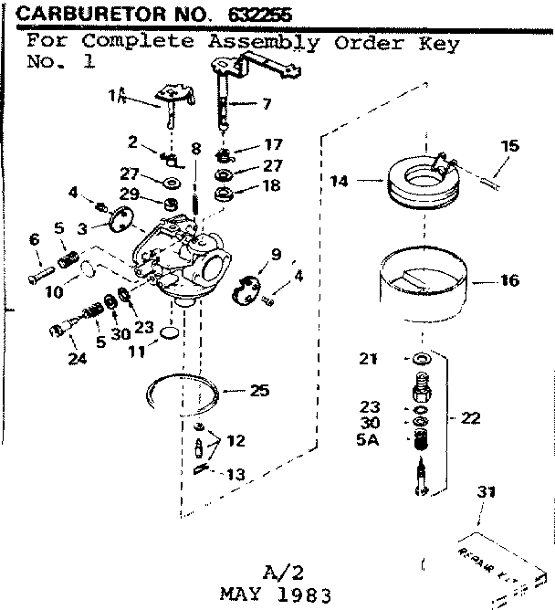 REPLACEMENT PARTS